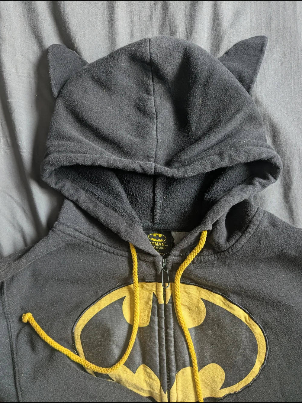 Batman black zip